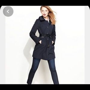 Michael Kors Black Belted Coat 